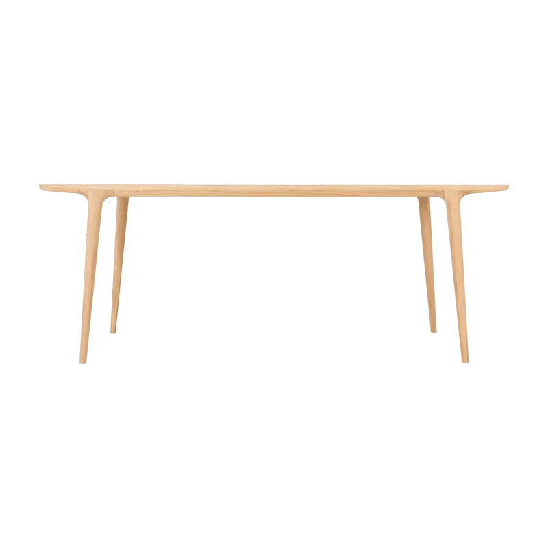 Table à manger en chêne 200 x 90 cm Fawn - Gazzda