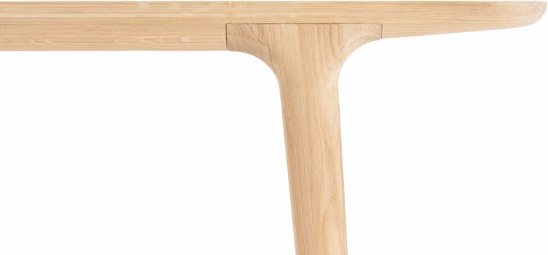 Table à manger en chêne 200 x 90 cm Fawn - Gazzda