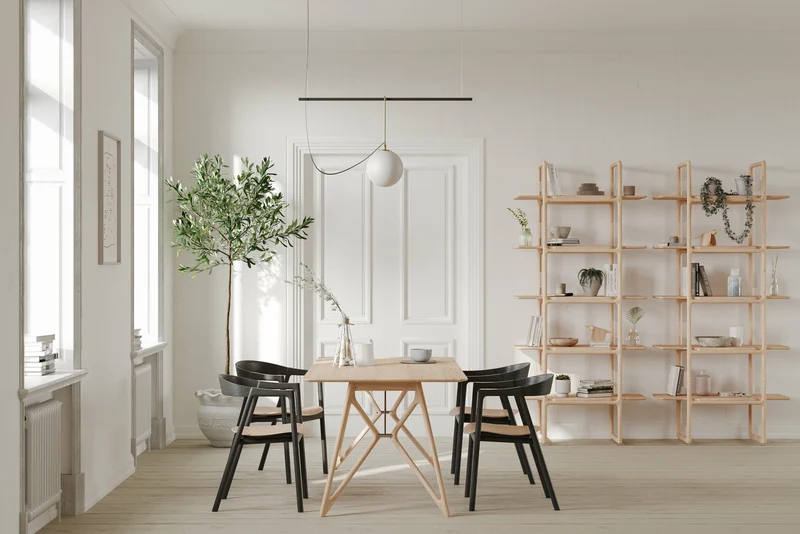 Table à manger en chêne 220 x 90 cm Tink - Gazzda