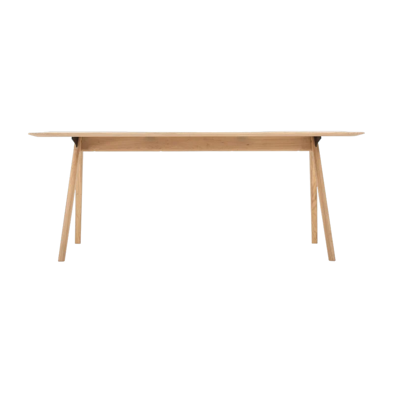 Table à manger en chêne 200 x 90 cm Ava - Gazzda