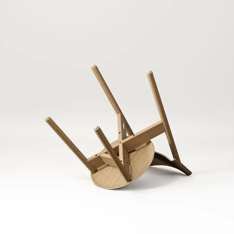 Chaise en chêne naturel éco-certifié SSD - TIPTOE