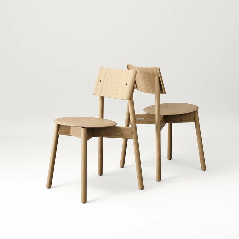Chaise en chêne naturel éco-certifié SSD - TIPTOE