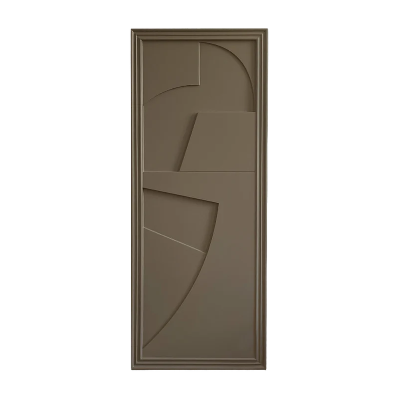 Tableau en bois beige cocoa 60 x 150 cm Verto - Likya