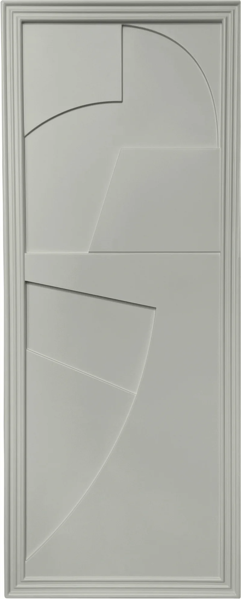 Tableau en bois gris silk 60 x 150 cm Verto - Likya