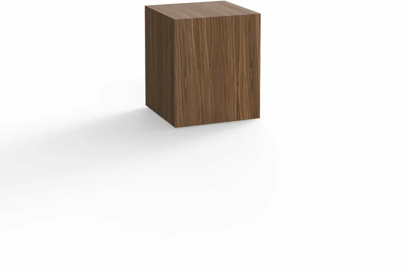 Table d'appoint en noyer 40 x 40 cm Mass - New works