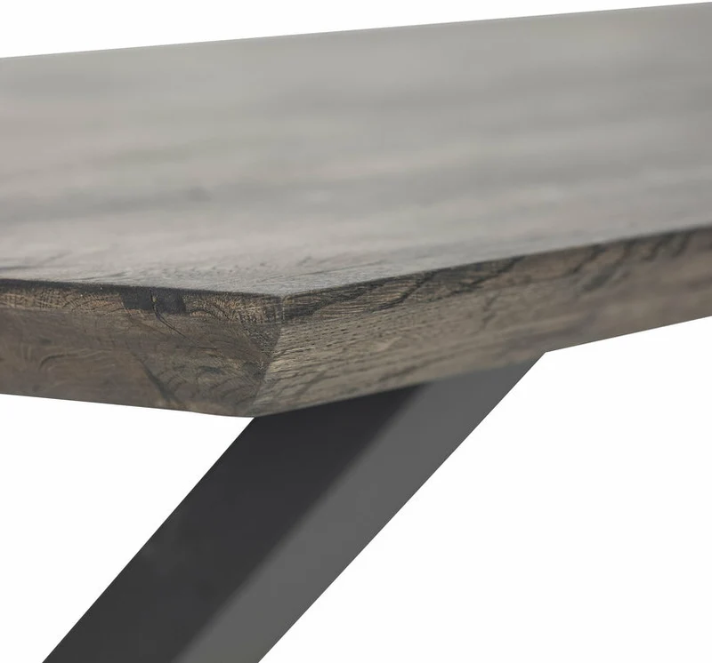 Table à manger rectangulaire en chêne marron 200 x 48 x 74 cm Maldon - Bloomingville