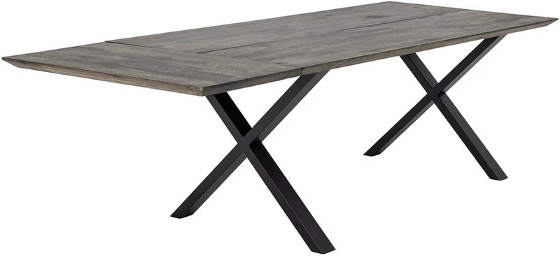 Table à manger rectangulaire en chêne marron 200 x 48 x 74 cm Maldon - Bloomingville