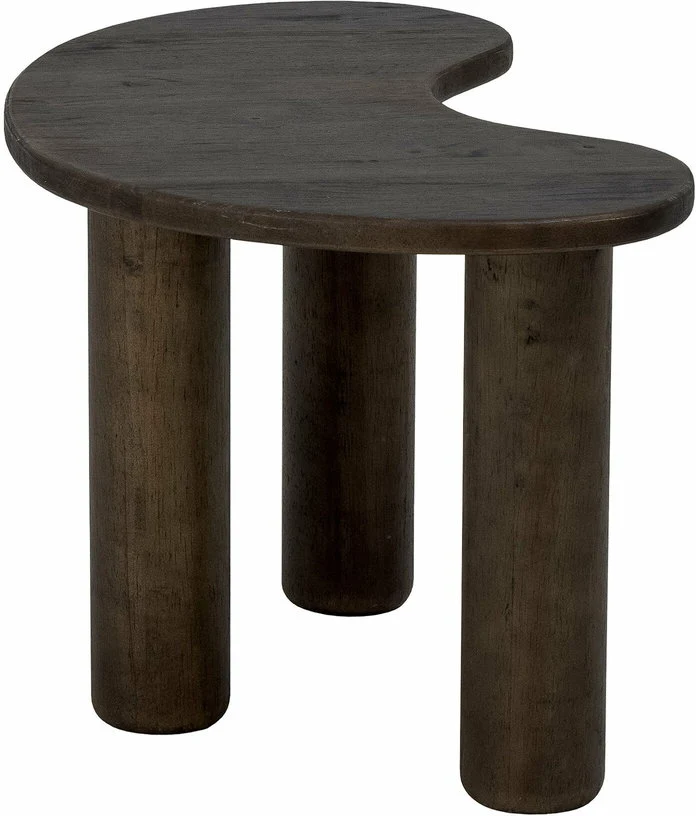 Table basse 53 x 35 cm en bois d'hévéa marron Luppa - Bloomingville