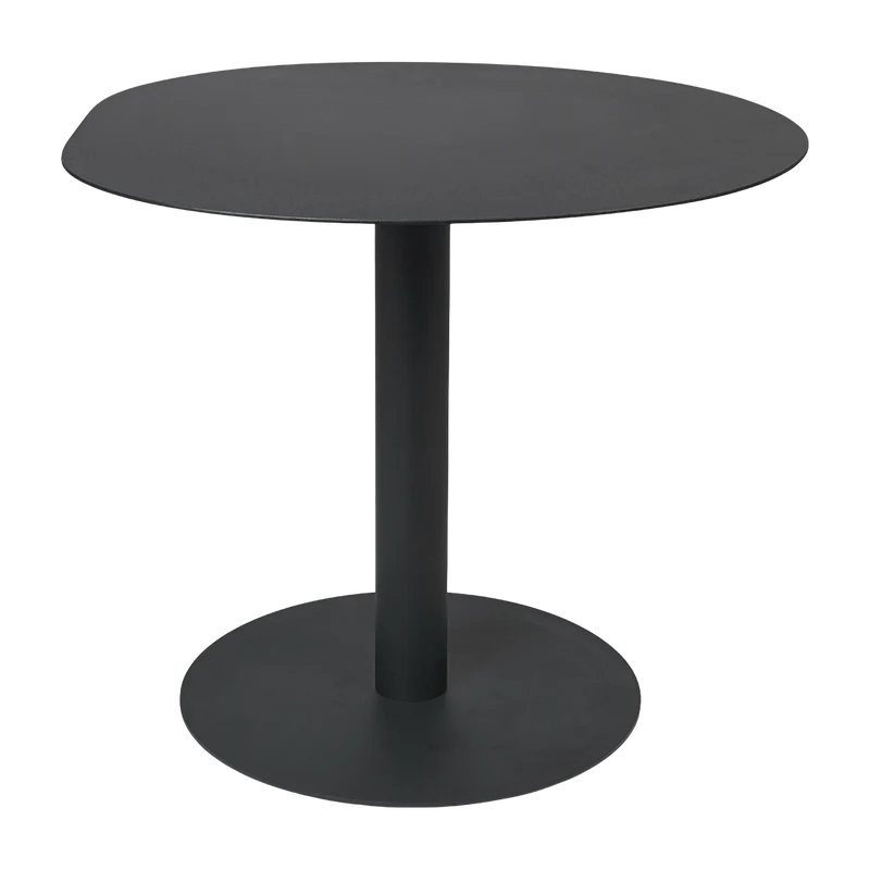 Table à manger en acier noir 72 x 96 cm Pond - Ferm Living