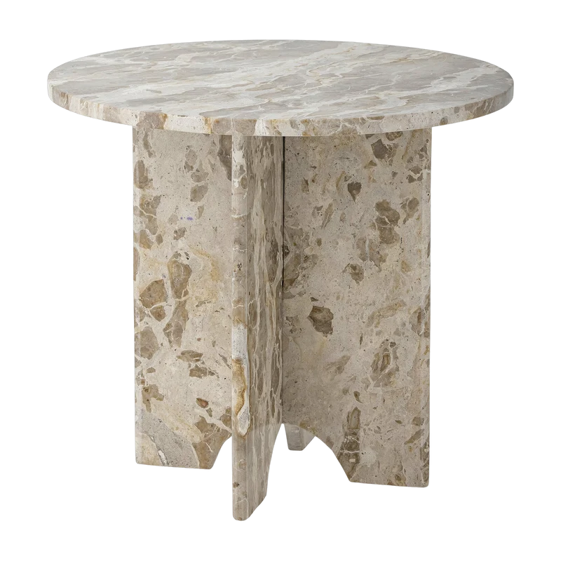 Table d'appoint Jasmia Marbre brun - Bloomingville