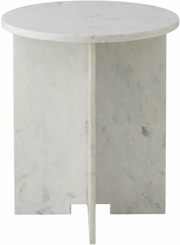 Table d'appoint Jasmia Marbre Blanc - Bloomingville