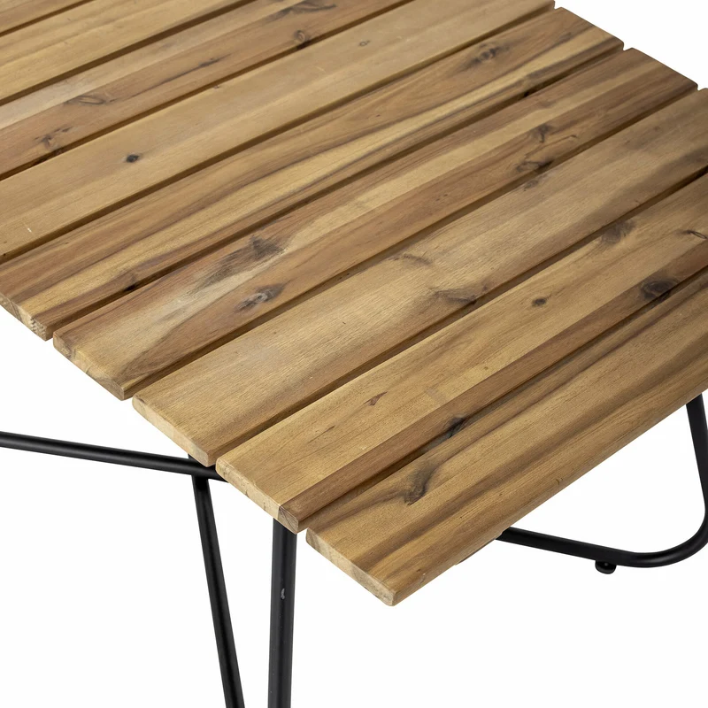 Table basse de jardin en bois d'acacia 60 x 90 cm Hampton - Bloomingville