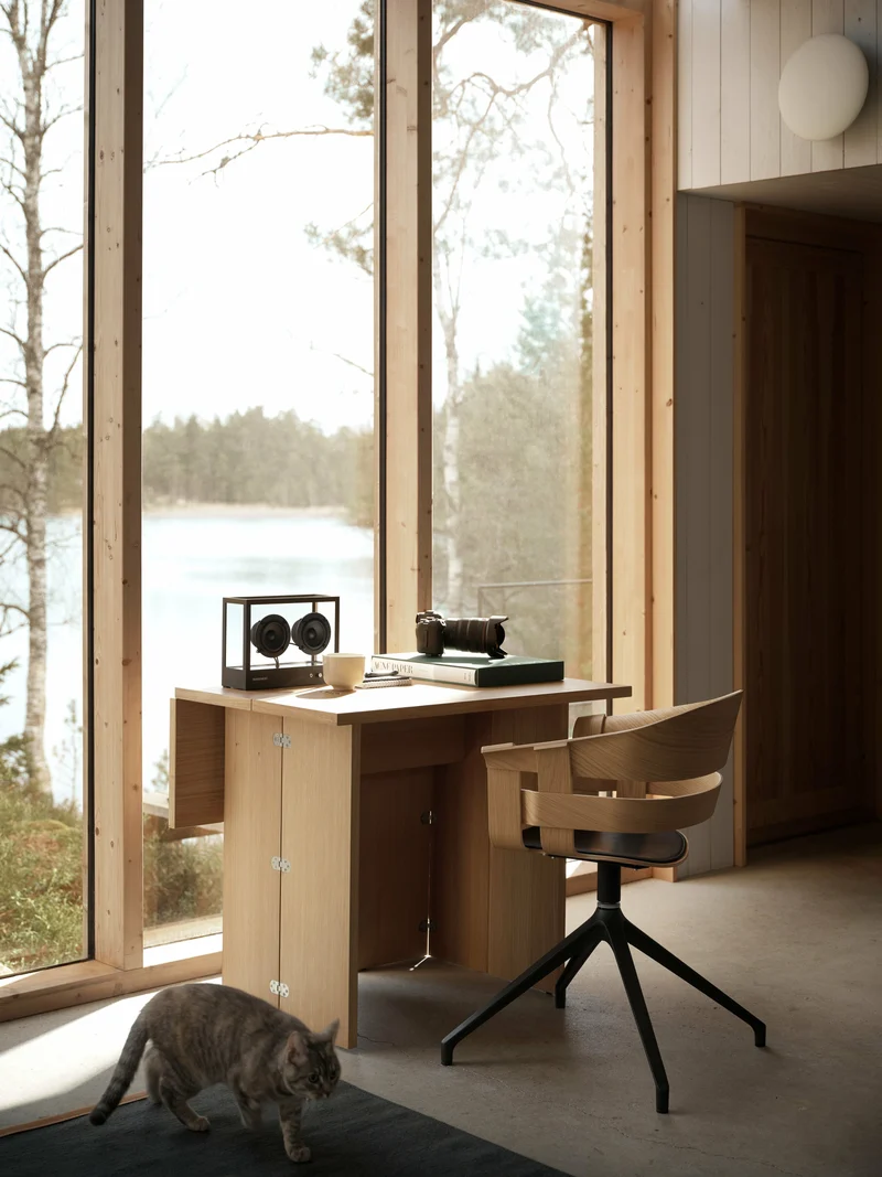 Table en chêne naturel 73 cm Flip - Design House Stockholm