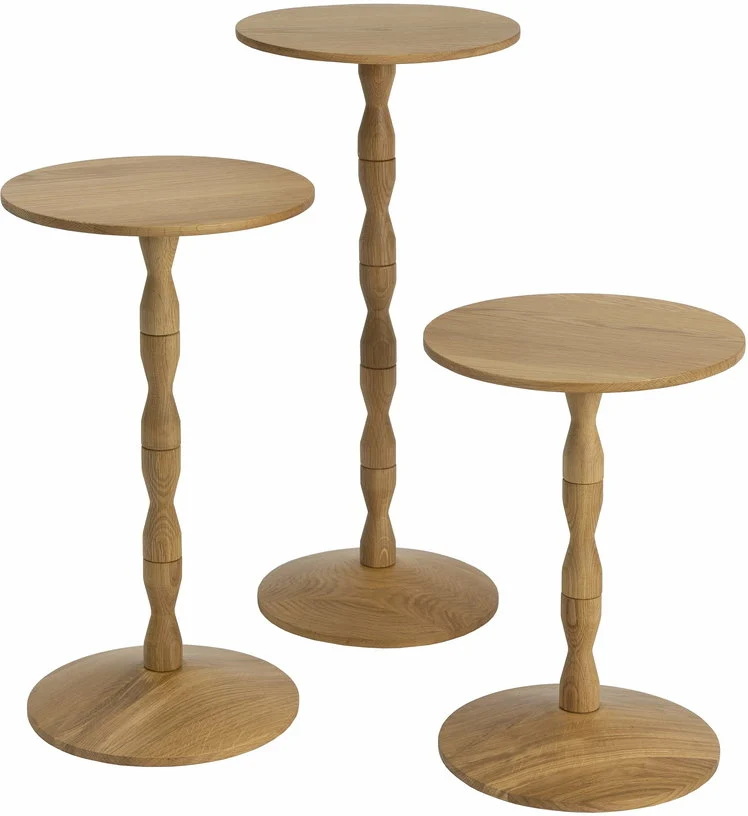 Table en chêne naturel 55 cm Pedestal - Design House Stockholm