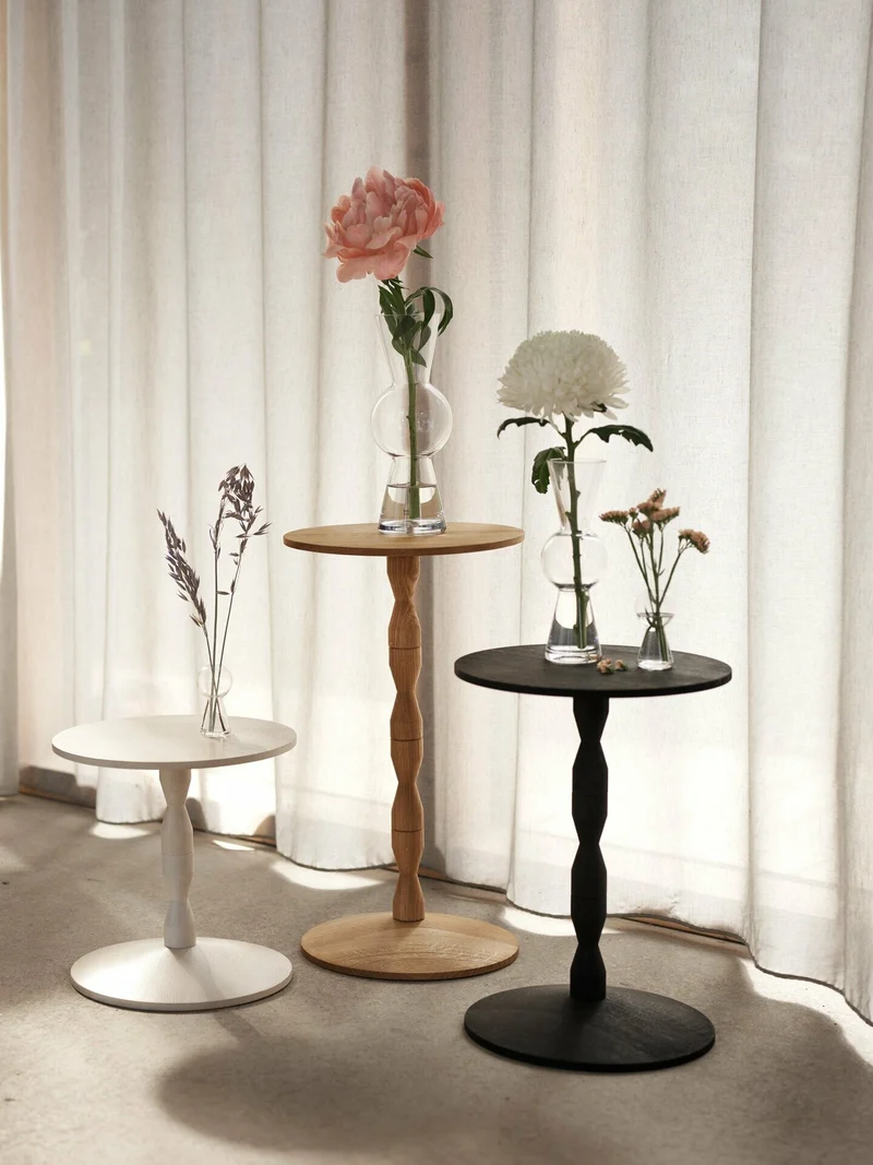 Table en chêne naturel 55 cm Pedestal - Design House Stockholm