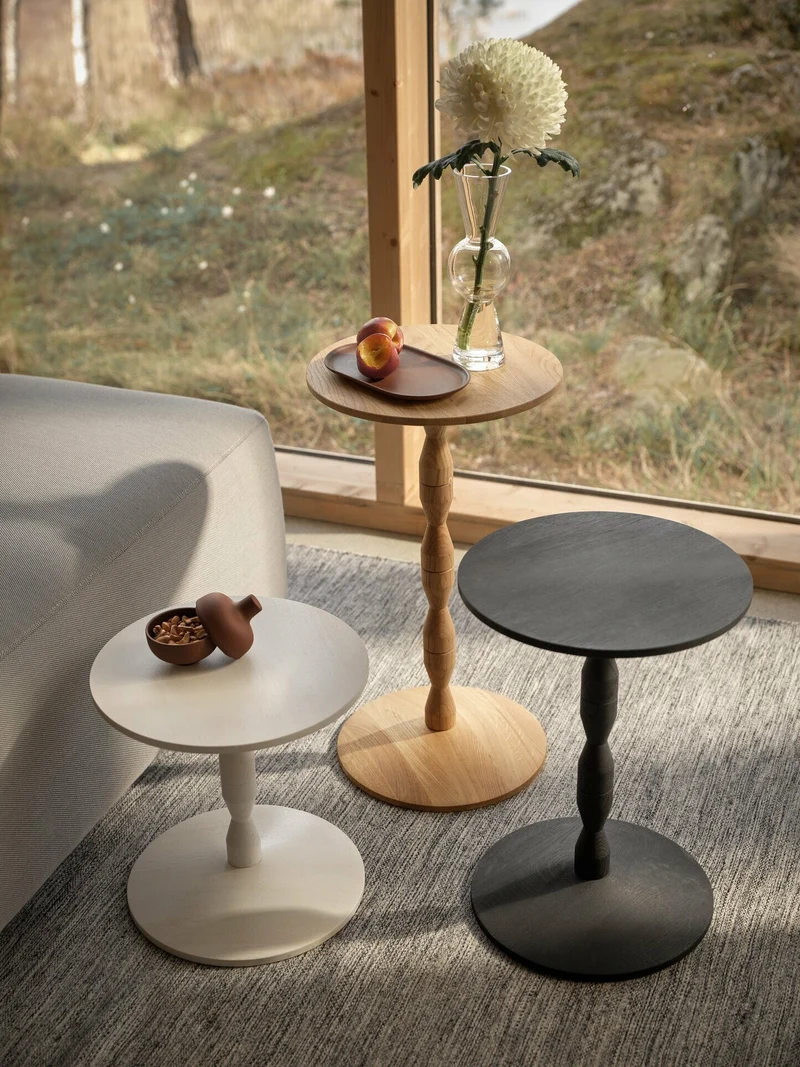 Table en chêne naturel 55 cm Pedestal - Design House Stockholm