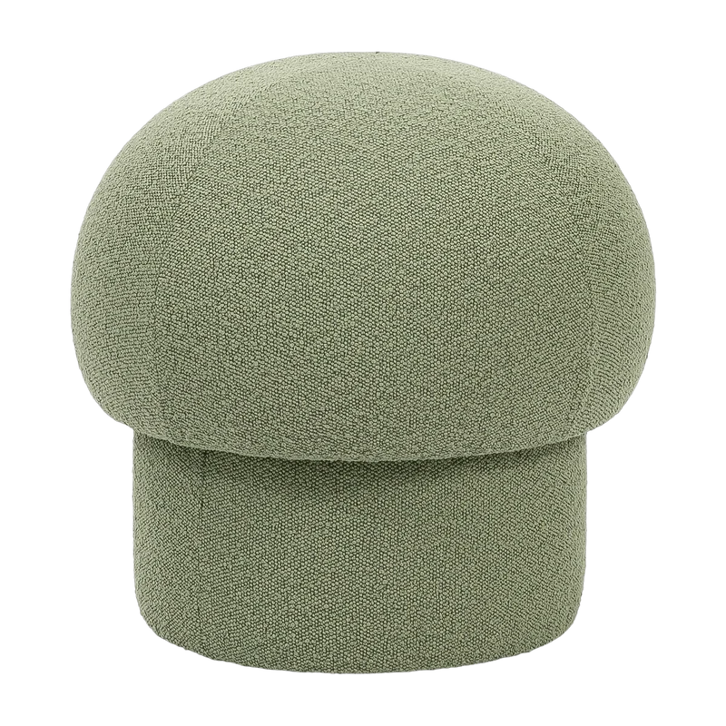 Pouf en polyester recyclé vert 50 cm Uno - Design House Stockholm