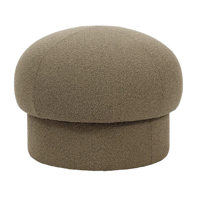 Pouf en polyester recyclé marron 65 cm Uno - Design House Stockholm