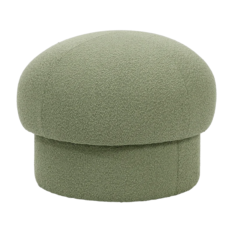 Pouf en polyester recyclé vert 65 cm Uno - Design House Stockholm