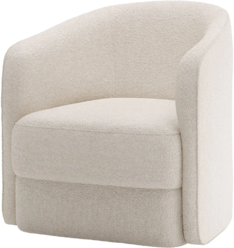 Fauteuil rembourré en barnum lana 71cm Covent - New Works