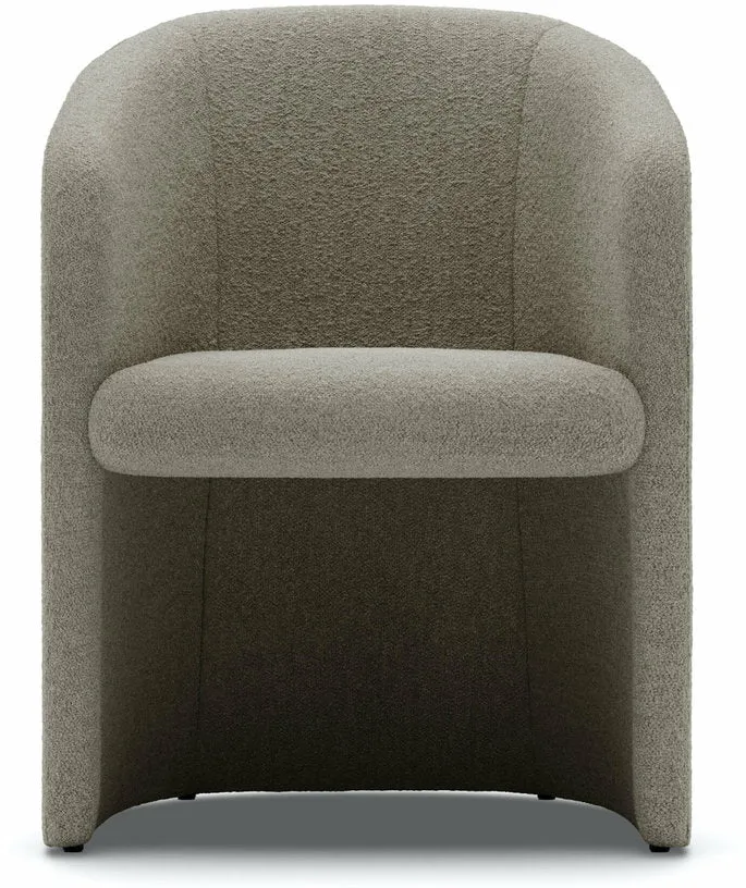 Fauteuil rembourré en barnum hump Covent club - New works