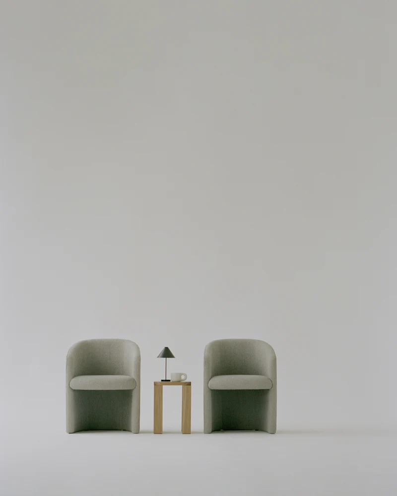 Fauteuil rembourré en barnum hump Covent club - New works