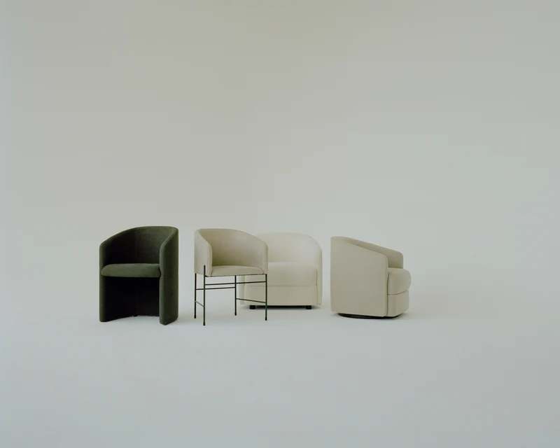 Fauteuil rembourré en barnum hump Covent club - New works