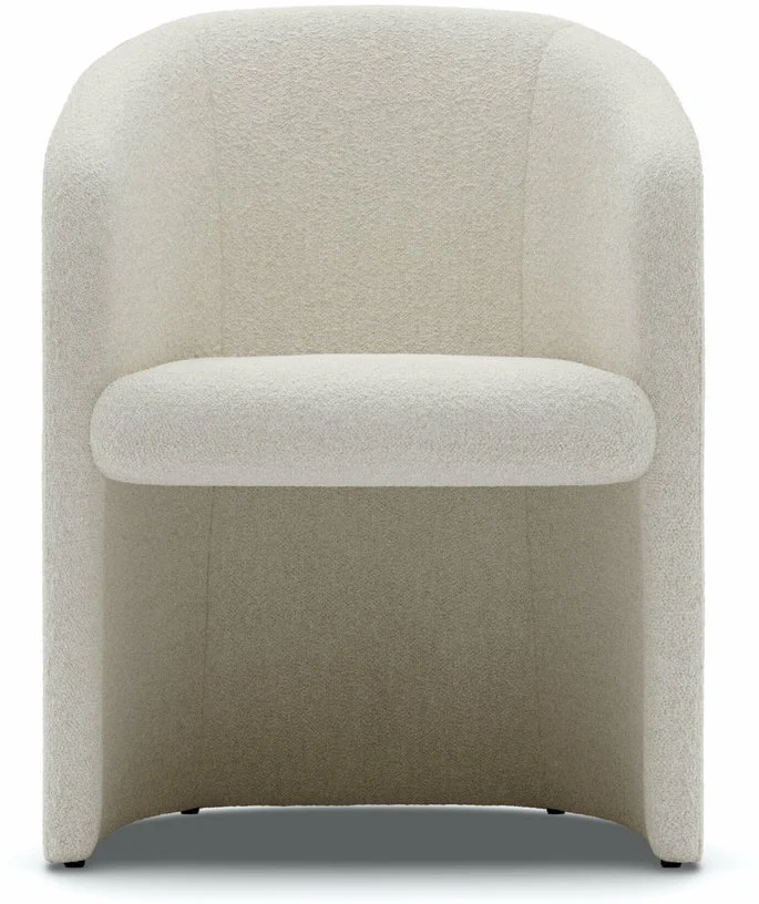 Fauteuil rembourré en barnum lana Covent club - New works