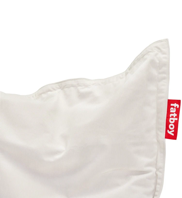 Pouf original recyclé cream Slim cord - Fatboy