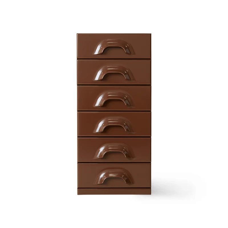 Commode à 6 tiroirs Chocolat - HKLIVING