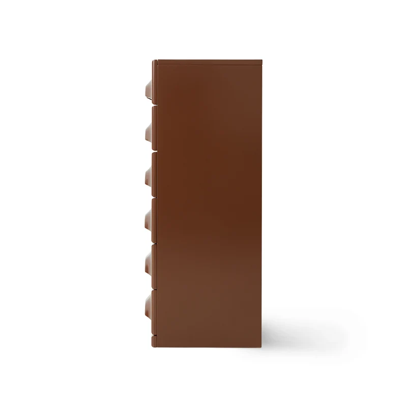 Commode à 6 tiroirs Chocolat - HKLIVING