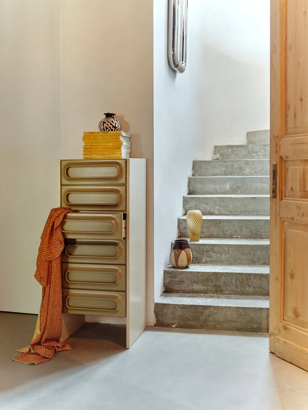 Armoire à tiroirs Space Sage/Crème - HKLIVING