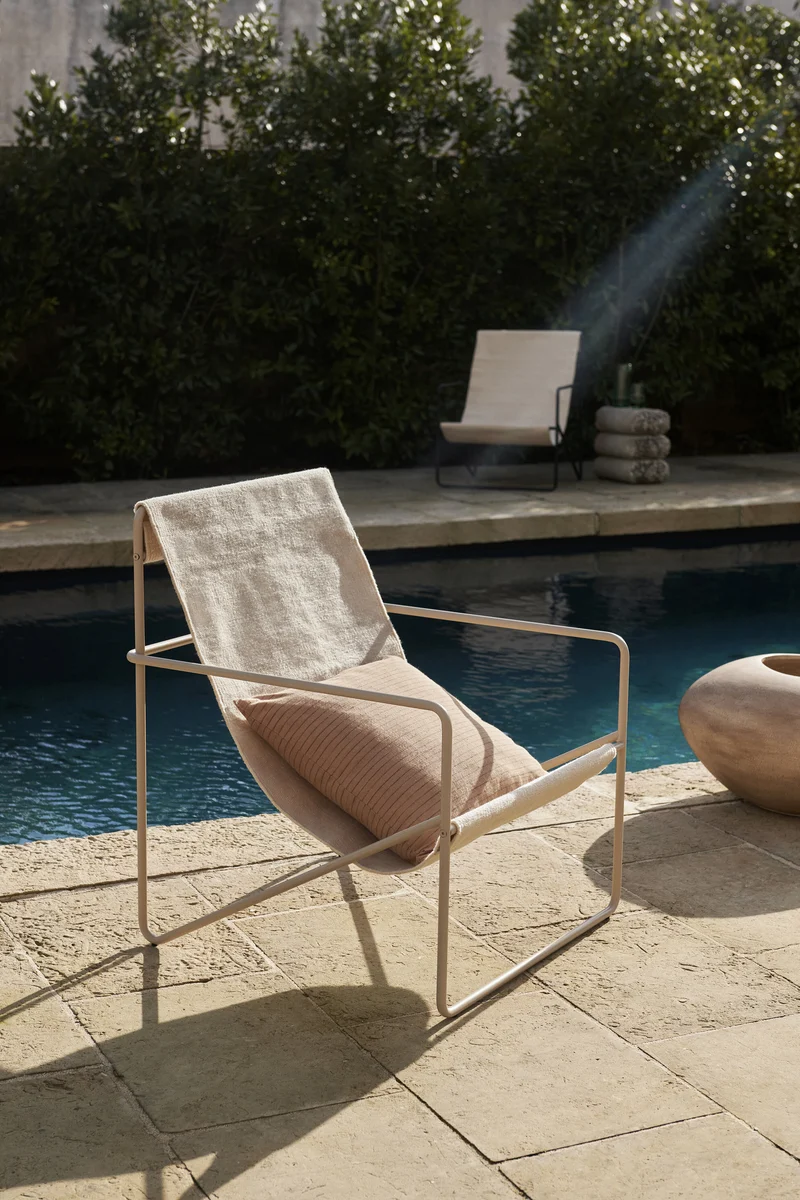 Chaise longue cachemire et nuage Desert - Ferm Living