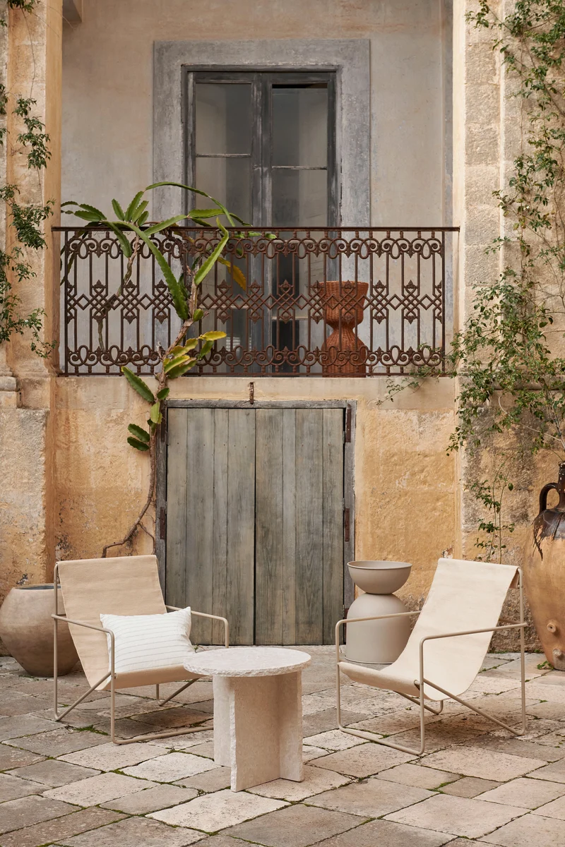 Chaise longue cachemire et nuage Desert - Ferm Living