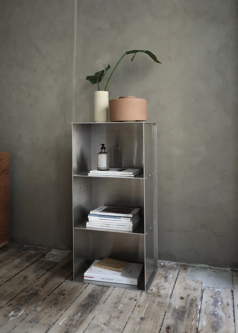 Meuble de rangement en aluminium 48 cm Rivet - Frama