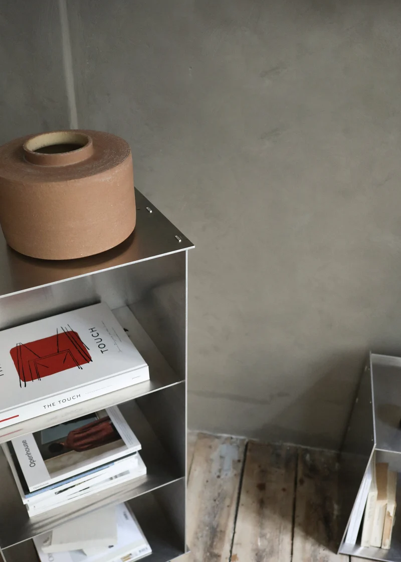 Meuble de rangement en aluminium 48 cm Rivet - Frama