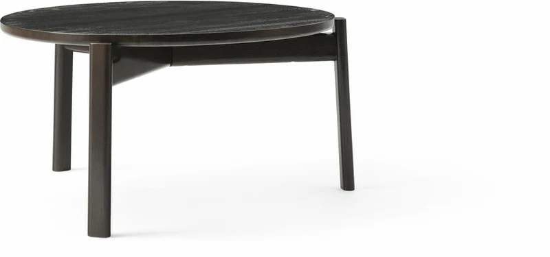 Table d'appoint en chêne huilé 80 x 38 cm Passage - Audo
