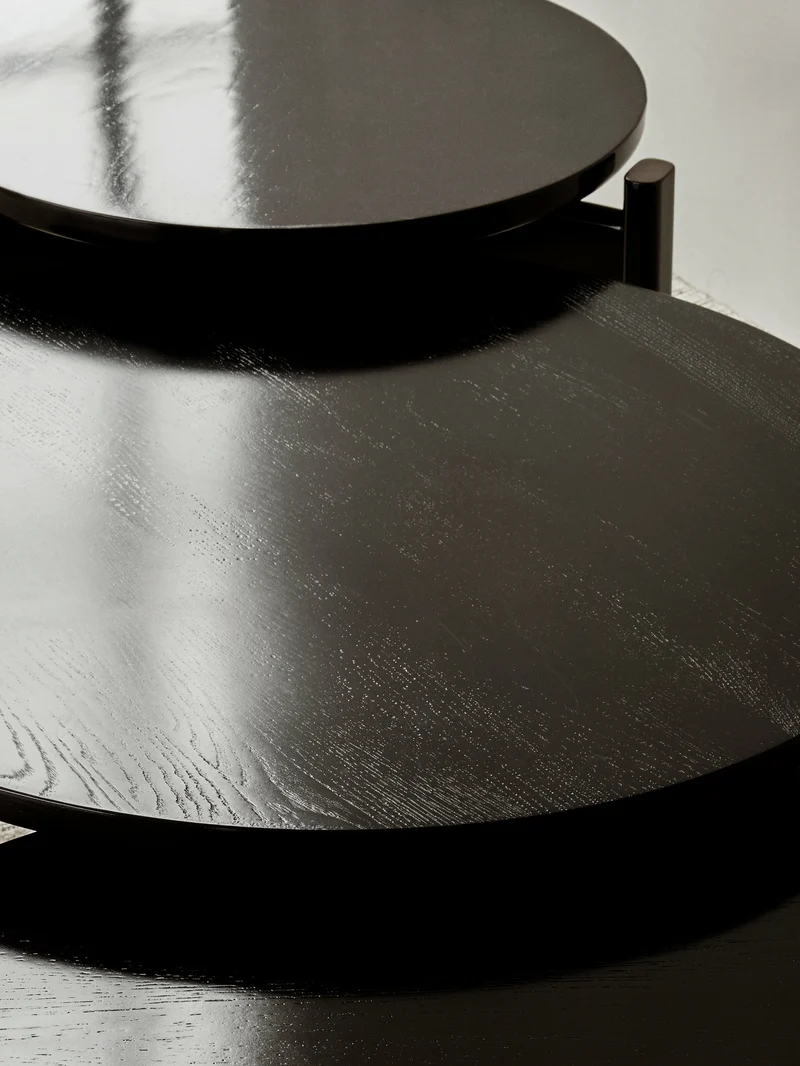 Table d'appoint en chêne huilé 100 x 33 cm Passage - Audo