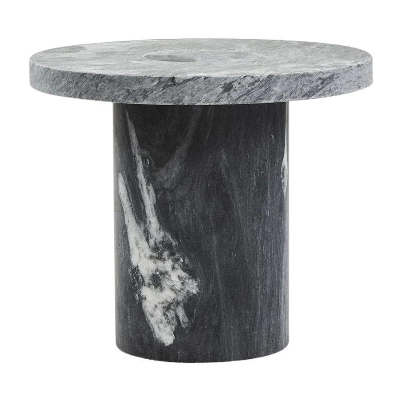 Table d'appoint en marbre noir 33 x 39 cm Sintra - Frama