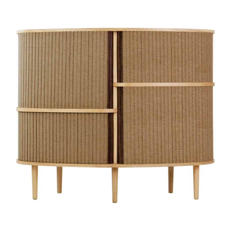 Cabinet en chêne marron 50 x 100 cm Audacious - UMAGE