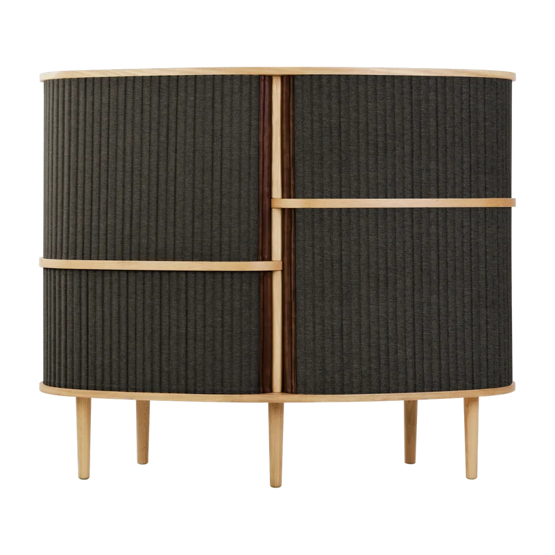 Cabinet en chêne noir 50 x 100 cm Audacious - UMAGE