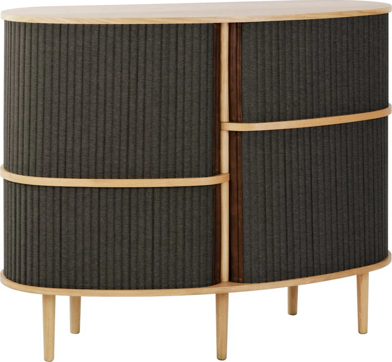 Cabinet en chêne noir 50 x 100 cm Audacious - UMAGE