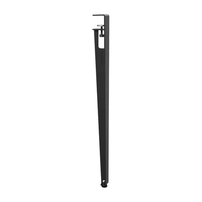 Pied d'extérieur en acier noir graphite 75 cm Midi - TIPTOE