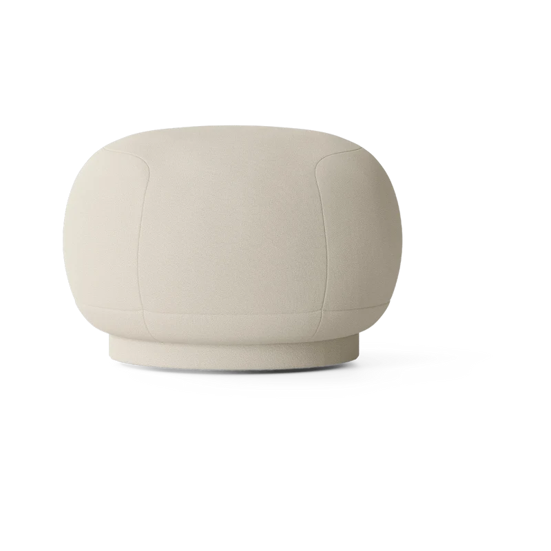 Pouf tonus off white 60 x 41 cm Rico - Ferm living