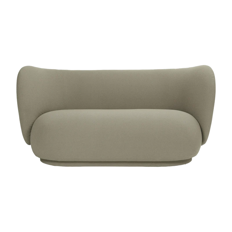 Canapé 2 places grain beige 150 cm Rico - Ferm living
