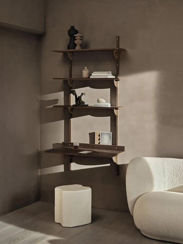 Tabouret en béton ivoire Staffa - Ferm Living