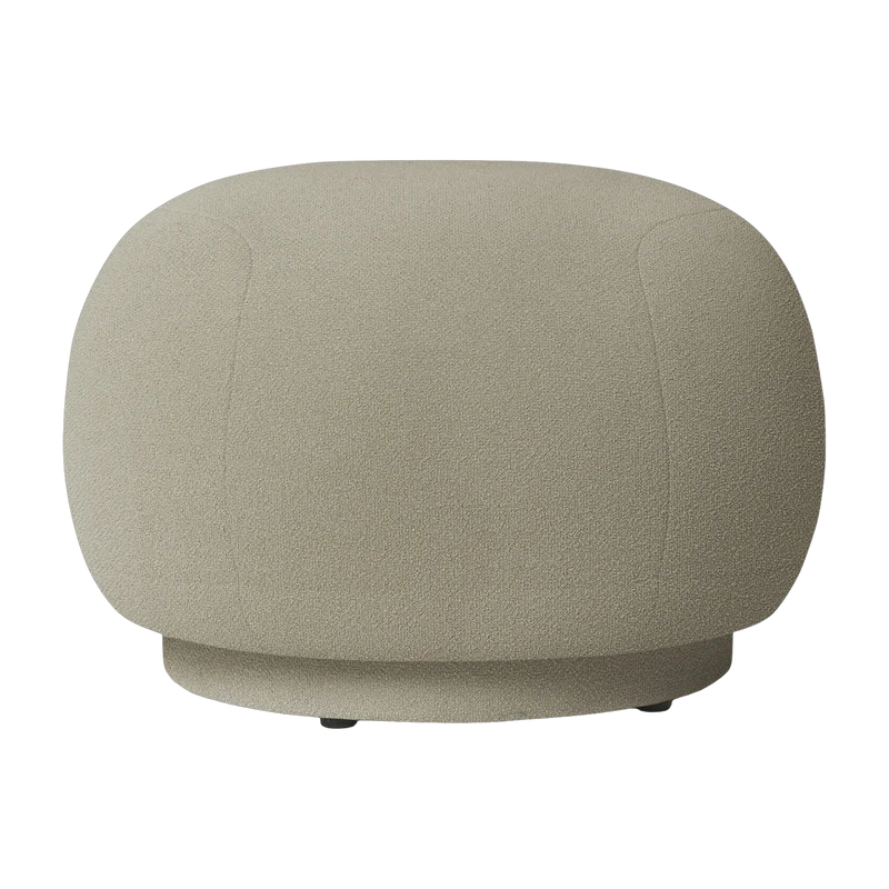 Pouf grain beige 60 x 41 cm Rico - Ferm living