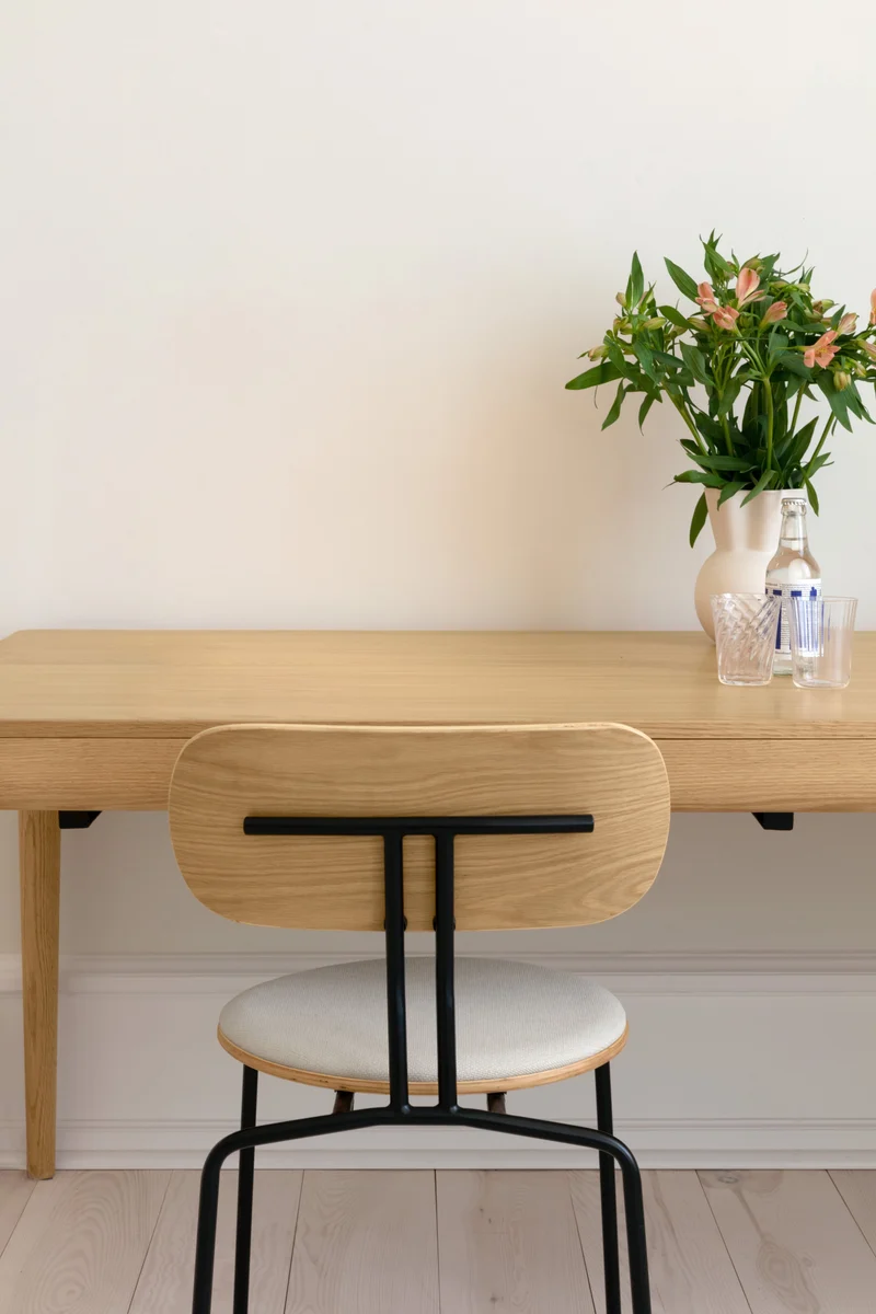 Table rectangulaire extensible en chêne naturel 200/300 x 90 cm Heart'n'Soul - UMAGE