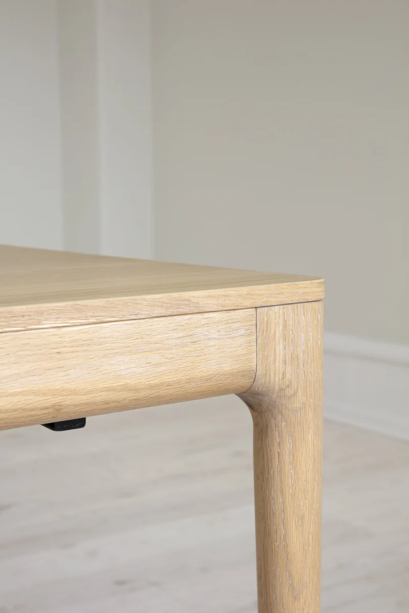 Table rectangulaire extensible en chêne naturel 200/300 x 90 cm Heart'n'Soul - UMAGE