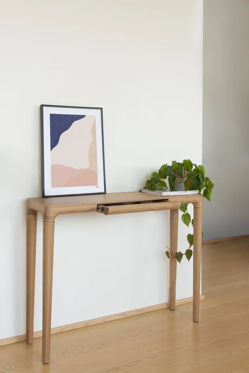 Console en chêne naturel 110 x 30 cm Heart'n'Soul - UMAGE